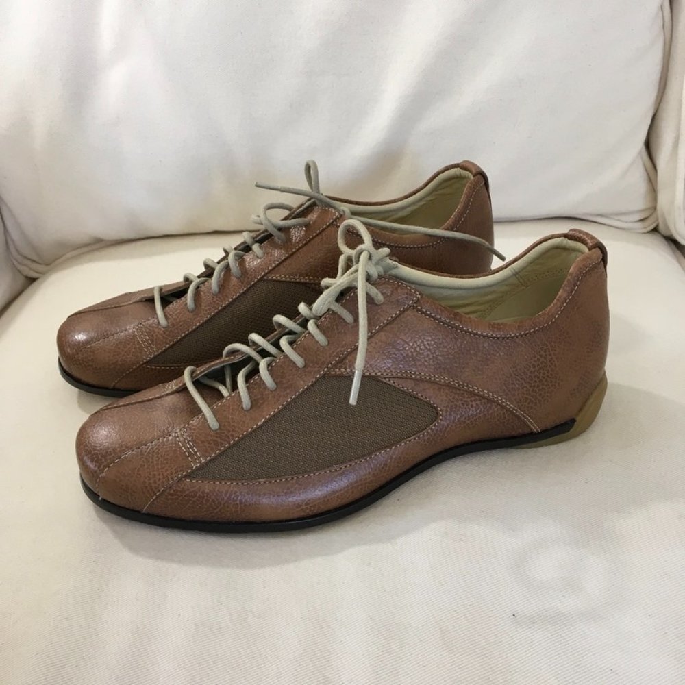 NWOT I Travel Men's Leather Derby Lace-Up Shoe